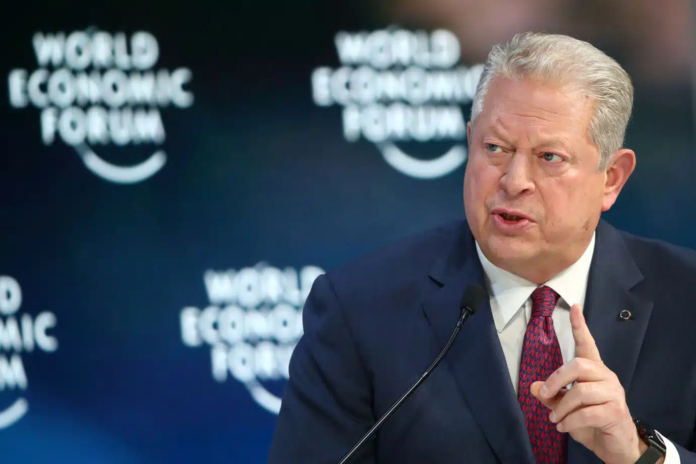 Al Gore in Davos